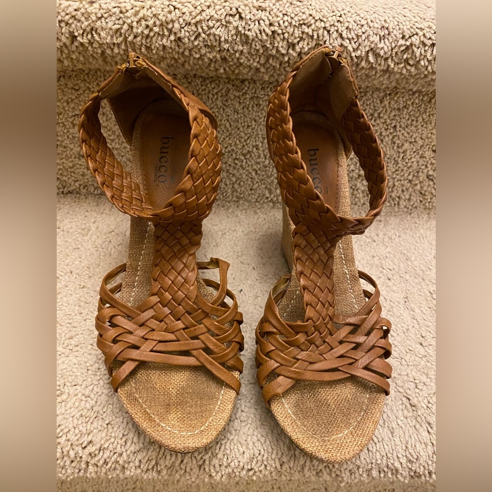 Brown heels